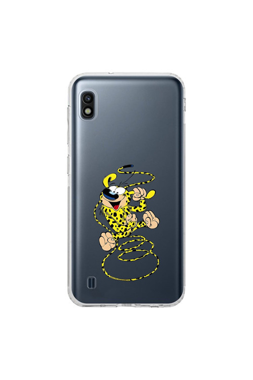 Samsung Galaxy A10 Uyumlu Şeffaf Kılıf Cartoon 9 Tasarımlı