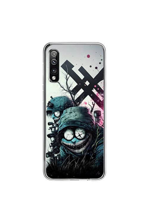Samsung Galaxy A50 Uyumlu Şeffaf Kılıf Aesthetic 6 Tasarımlı