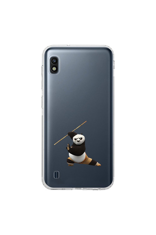 Samsung Galaxy A10 Uyumlu Şeffaf Kılıf Cartoon 7 Tasarımlı