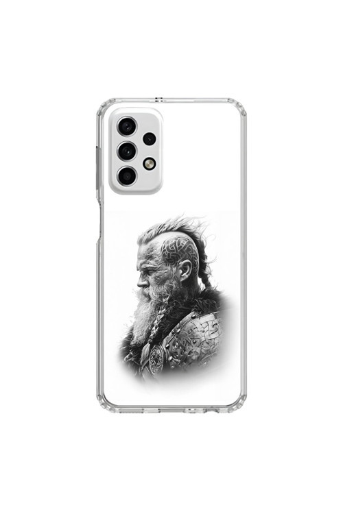 Samsung Galaxy A33 Uyumlu Şeffaf Kılıf Nordic 3 Tasarımlı