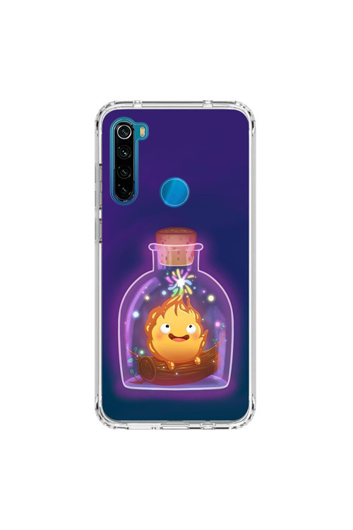 Xiaomi Redmi Note 8 Uyumlu Şeffaf Kılıf Howls Moving Castle 2 Tasarımlı
