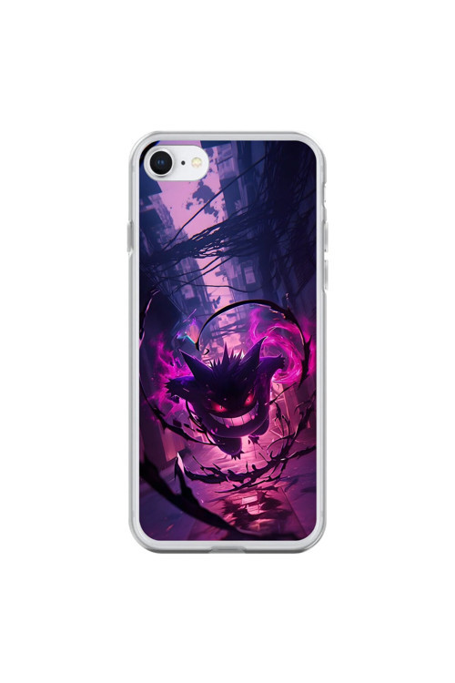 İphone 6 Plus Uyumlu Şeffaf Kılıf Pokemon 2 Tasarımlı