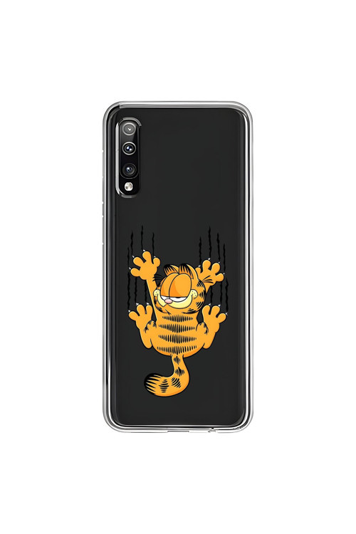 Samsung Galaxy A50 Uyumlu Şeffaf Kılıf Cartoon 4 Tasarımlı