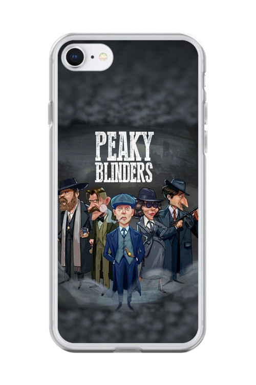 İphone 6 Uyumlu Şeffaf Kılıf Peaky Blinders Tasarımlı