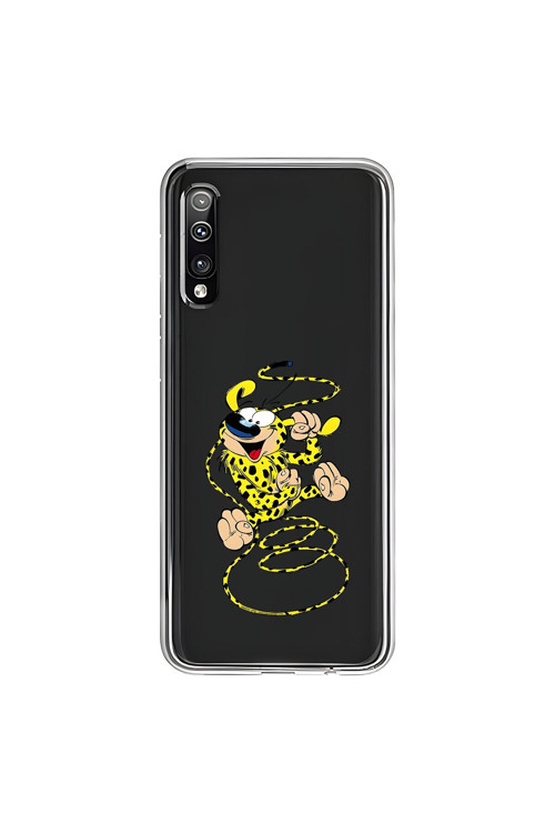 Samsung Galaxy A50 Uyumlu Şeffaf Kılıf Cartoon 9 Tasarımlı