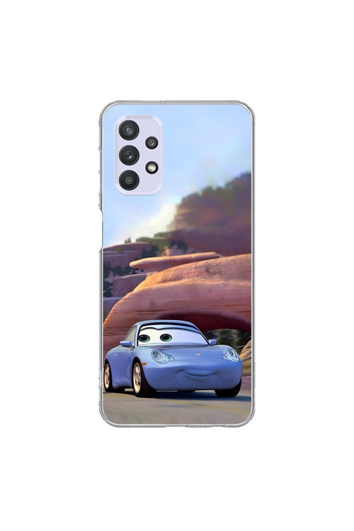 Samsung Galaxy A32 Uyumlu Şeffaf Kılıf Couple Sally 2 Tasarımlı