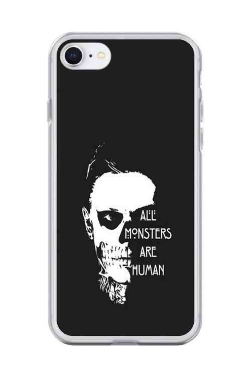 İphone 6 Uyumlu Şeffaf Kılıf American Horror Story Tasarımlı