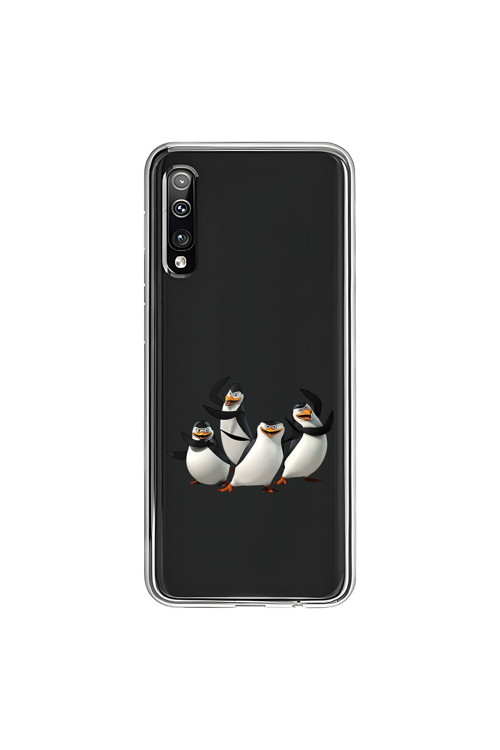 Samsung Galaxy A50 Uyumlu Şeffaf Kılıf Cartoon 8 Tasarımlı