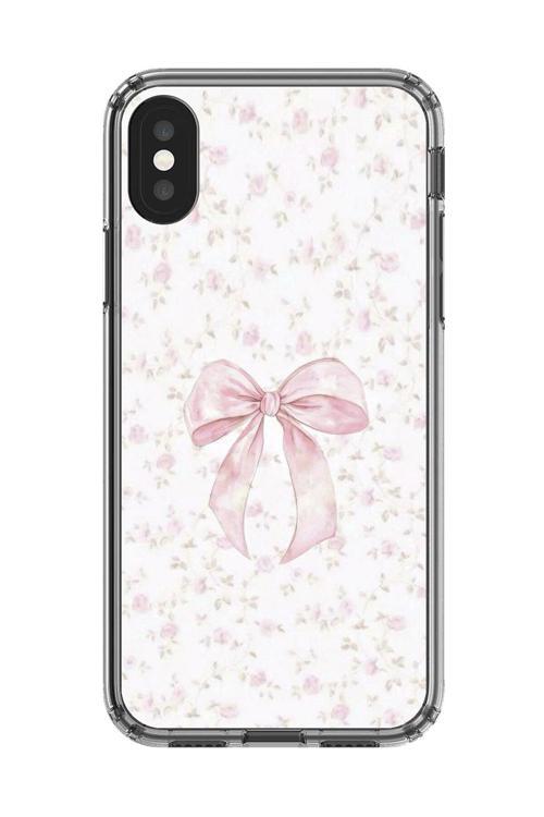 İphone X Uyumlu Şeffaf Kılıf Kurdele 2 Tasarımlı