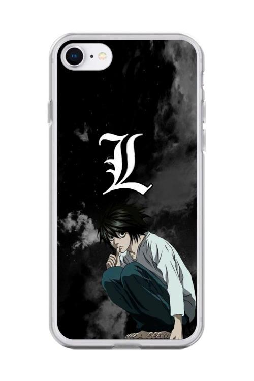 İphone 6 Plus Uyumlu Şeffaf Kılıf L Tasarımlı