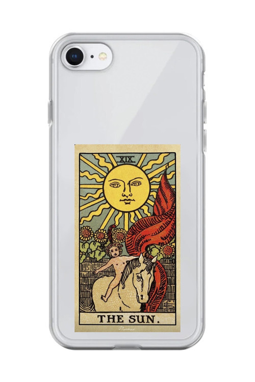İphone 6S Plus Uyumlu Şeffaf Kılıf The Sun Tasarımlı