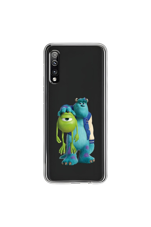 Samsung Galaxy A50 Uyumlu Şeffaf Kılıf Cartoon 15 Tasarımlı