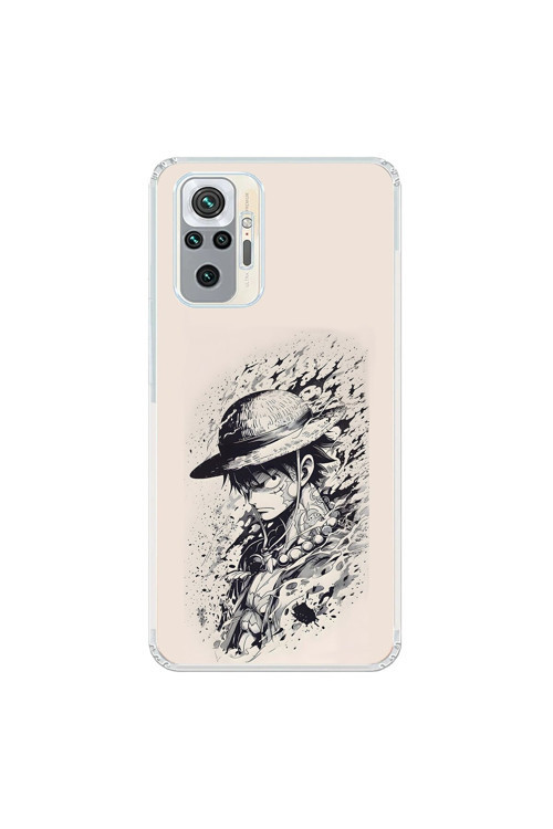 Xiaomi Redmi Note 10 Pro Uyumlu Şeffaf Kılıf One Piece 1 Tasarımlı