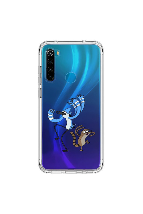 Xiaomi Redmi Note 8 Uyumlu Şeffaf Kılıf Cartoon 13 Tasarımlı
