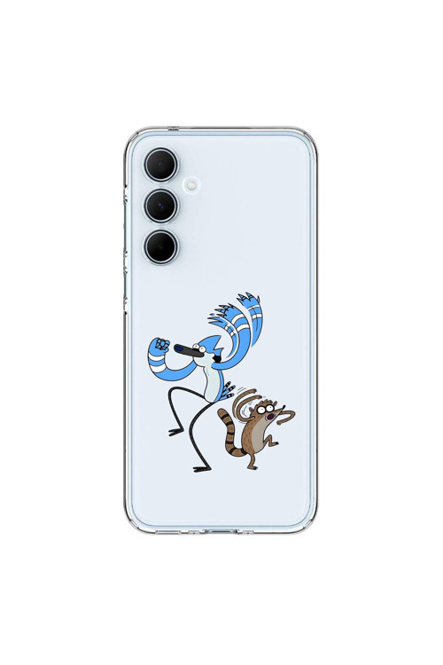 Samsung Galaxy A35 Uyumlu Şeffaf Kılıf Cartoon 13 Tasarımlı