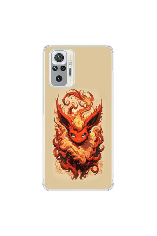 Xiaomi Redmi Note 10 Pro Uyumlu Şeffaf Kılıf Pokemon 6 Tasarımlı