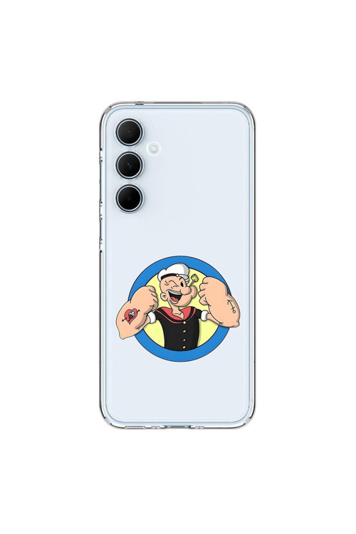 Samsung Galaxy A35 Uyumlu Şeffaf Kılıf Cartoon 12 Tasarımlı