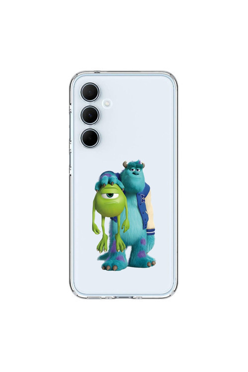 Samsung Galaxy A35 Uyumlu Şeffaf Kılıf Cartoon 15 Tasarımlı
