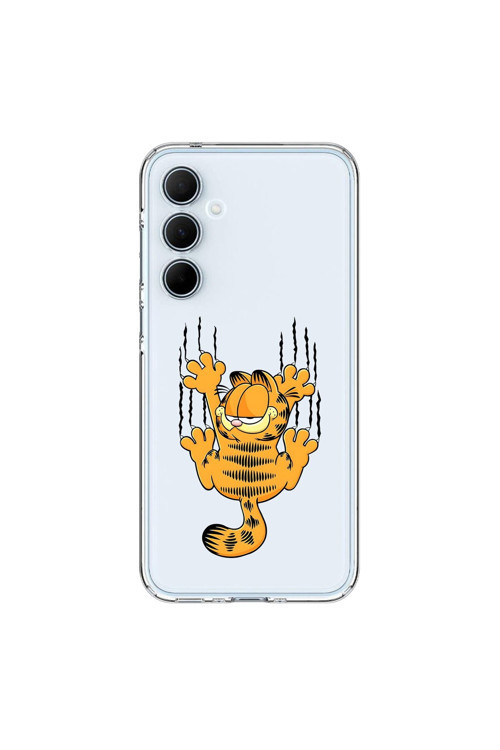 Samsung Galaxy A35 Uyumlu Şeffaf Kılıf Cartoon 4 Tasarımlı