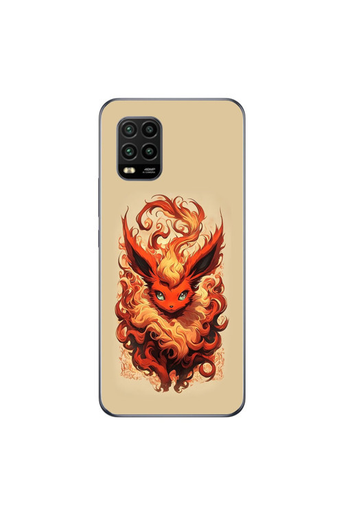 Xiaomi Mi 10 Lite Uyumlu Şeffaf Kılıf Pokemon 6 Tasarımlı