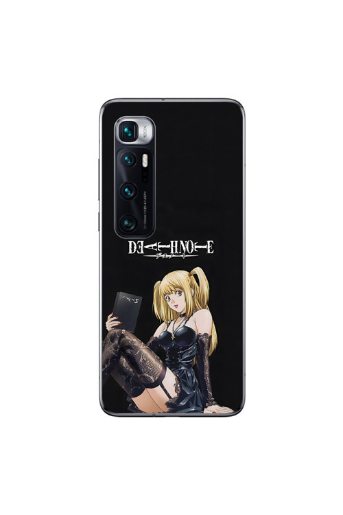 Xiaomi Mi 10 Pro Uyumlu Şeffaf Kılıf Death Note 3 Tasarımlı