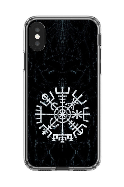 İphone X Uyumlu Şeffaf Kılıf Nordic Viking 1 Tasarımlı