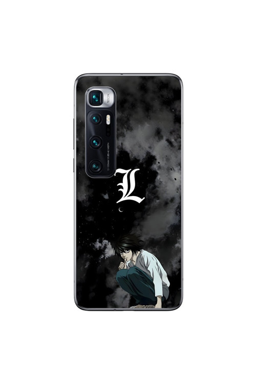 Xiaomi Mi 10 Pro Uyumlu Şeffaf Kılıf Death Note 2 Tasarımlı
