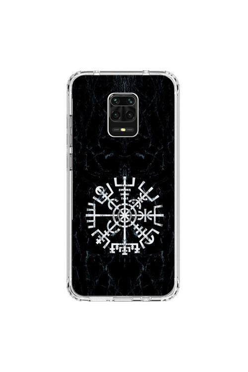 Xiaomi Redmi Note 9 Pro Uyumlu Şeffaf Kılıf Nordic 1 Tasarımlı