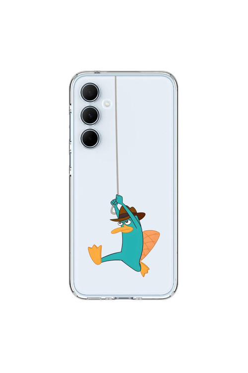 Samsung Galaxy A35 Uyumlu Şeffaf Kılıf Cartoon 11 Tasarımlı
