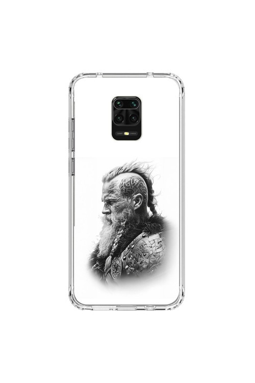 Xiaomi Redmi Note 9 Pro Uyumlu Şeffaf Kılıf Nordic 3 Tasarımlı