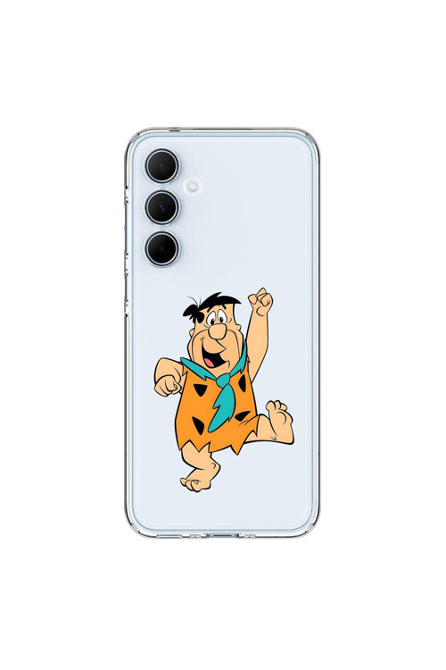 Samsung Galaxy A35 Uyumlu Şeffaf Kılıf Cartoon 3 Tasarımlı