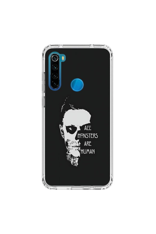 Xiaomi Redmi Note 8 Uyumlu Şeffaf Kılıf American Horror Story Tasarımlı