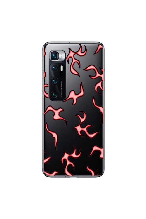 Xiaomi Mi 10 Pro Uyumlu Şeffaf Kılıf Wallpaper 4 Tasarımlı