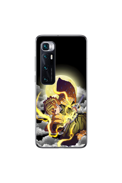 Xiaomi Mi 10 Pro Uyumlu Şeffaf Kılıf Demon Slayer 2 Tasarımlı