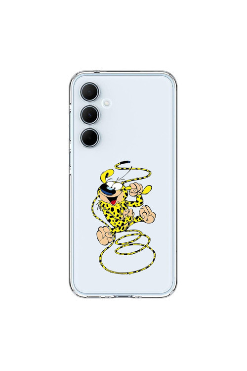 Samsung Galaxy A35 Uyumlu Şeffaf Kılıf Cartoon 9 Tasarımlı