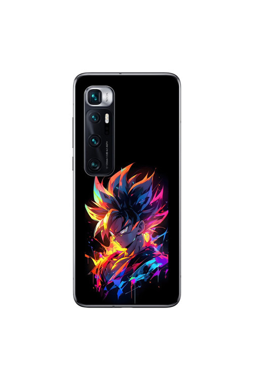 Xiaomi Mi 10 Pro Uyumlu Şeffaf Kılıf Dragon Ball-Z 2 Tasarımlı