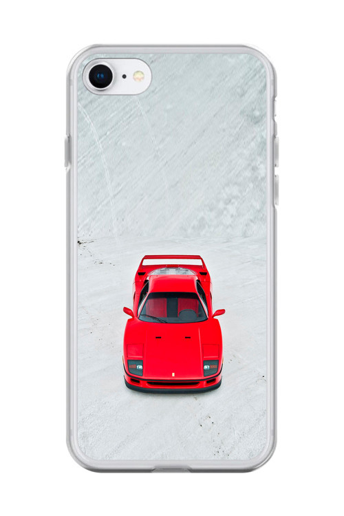 İphone 6S Plus Uyumlu Şeffaf Kılıf Araba Tasarımlı 1
