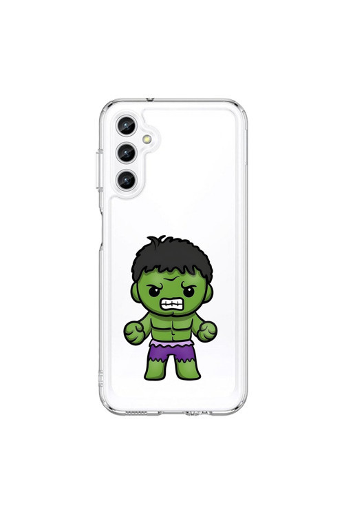 Samsung Galaxy A25 Uyumlu Şeffaf Kılıf Chibi 3 Tasarımlı