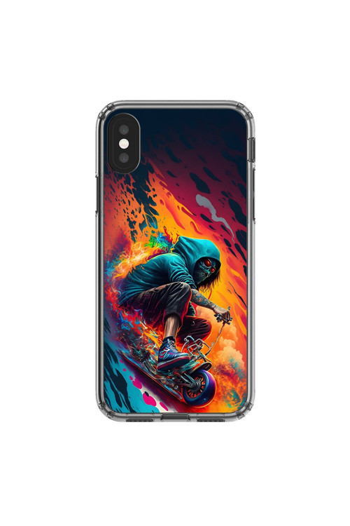 İphone Xs Max Uyumlu Şeffaf Kılıf Aesthetic 5 Tasarımlı