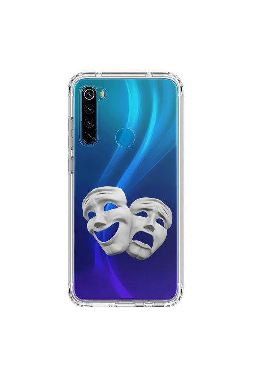 Xiaomi Redmi Note 8 Uyumlu Şeffaf Kılıf Estetik Yüz 7 Tasarımlı