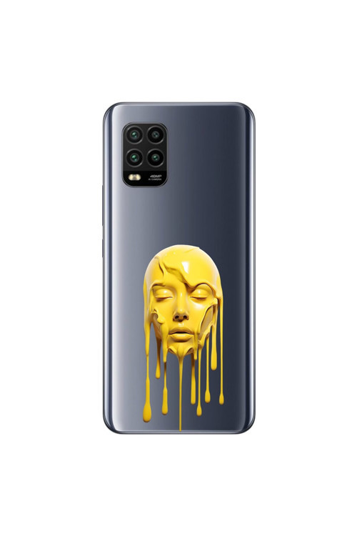 Xiaomi Mi 10 Lite Uyumlu Şeffaf Kılıf Estetik Yüz 6 Tasarımlı