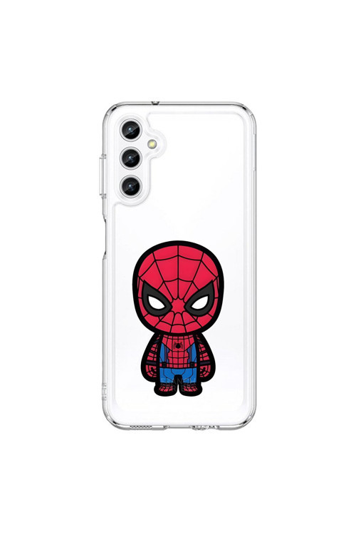 Samsung Galaxy A25 Uyumlu Şeffaf Kılıf Chibi 7 Tasarımlı