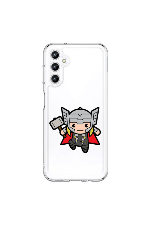 Samsung Galaxy A25 Uyumlu Şeffaf Kılıf Chibi 5 Tasarımlı