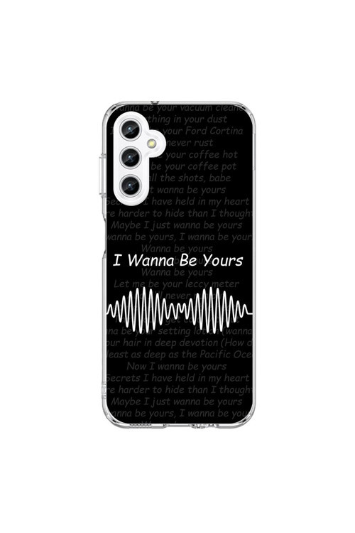 Samsung Galaxy A25 Uyumlu Şeffaf Kılıf I Wanna Be Yours Tasarımlı