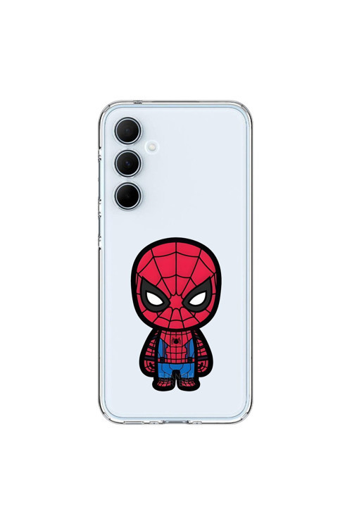 Samsung Galaxy A35 Uyumlu Şeffaf Kılıf Chibi 7 Tasarımlı