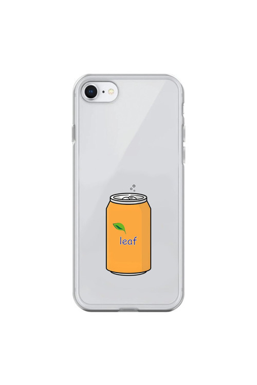 İphone 8 Uyumlu Şeffaf Kılıf Fast Food 3 Tasarımlı