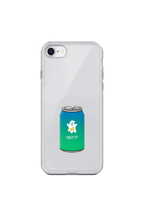 İphone 8 Uyumlu Şeffaf Kılıf Fast Food 2 Tasarımlı