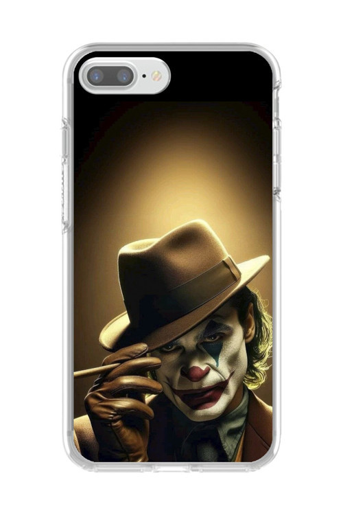 İphone 8 Plus Uyumlu Şeffaf Kılıf Joker Tasarımlı