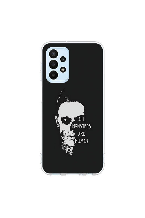 Samsung Galaxy A23 Uyumlu Şeffaf Kılıf American Horror Story Tasarımlı