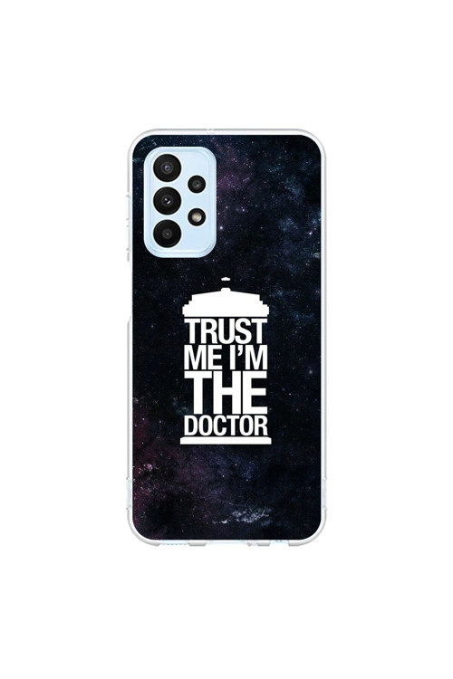 Samsung Galaxy A23 Uyumlu Şeffaf Kılıf Doctor Who Tasarımlı
